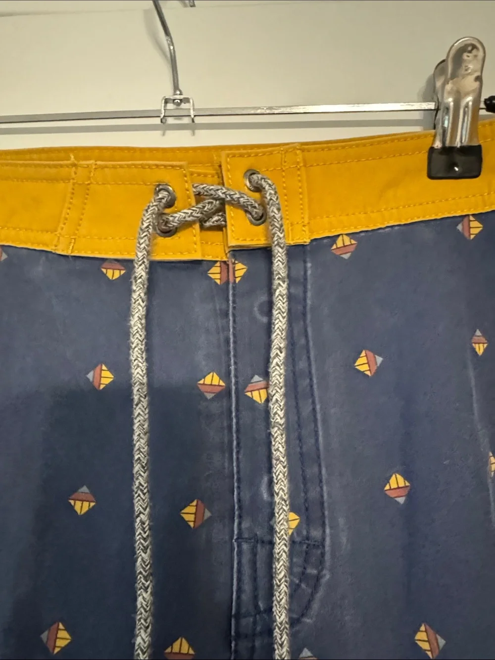 Katin trunks mustard over